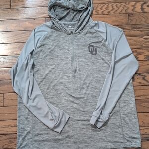 OU Mens Long Sleeved Dri Fit Hoodie, 2XL